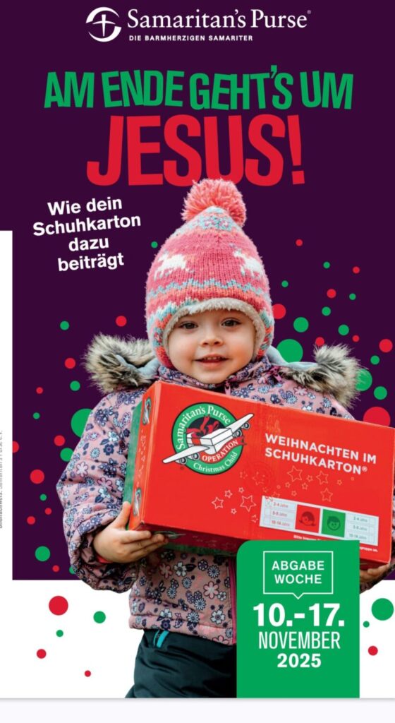 Weihnachten im Schuhkarton